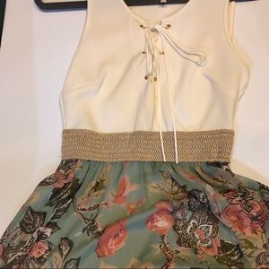 🌞 Cute Floral Knee Length Dress 🌞